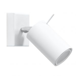 Kinkiet lampa ścienna regulowana Ring biały SL.0087 SOLLUX - 0087_1_k.jpg