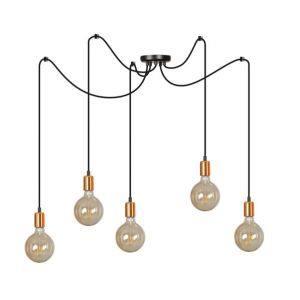 Emibig lampa wisząca SPARK 5 BLACK E27 60W MAX 446/5 - 305c7f1f9ec53b37ee69362cc9bda388cc6c906b.jpg