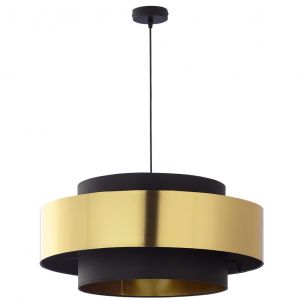 Tk Lighting lampa wisząca Calisto 1xE27 max 60W czarna/złota - 4376_1.jpg