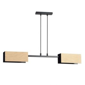 Emibig lampa wisząca ZAPER 2 BLACK E27 60W MAX 616/2 - 74d20110fb7e9a169be6765426cf886474d54ec0.jpg