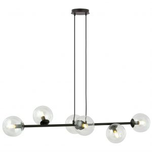 Emibig lampa wisząca Rossi 6 6xE14 transparentna 874/6 - 874_6_1.jpg