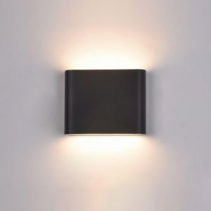 ITALUX kinkiet zewnętrzeny Romano LED, zintegrowany 6W AC85-265V 360 lm 3000K IP54 kolor - czarny - c03077198063dc96f4e3246a930debb6641b5969.jpg