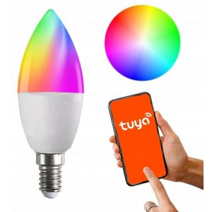 KANLUX Inteligentna Żarówka WiFi RGB SMART E14 4,9W - kanlux-inteligentna-zarowka-wifi-led-rgb-smart-e14.jpg