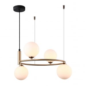 ITALUX lampa wisząca Amily G9 25W 220-240V IP20 kolor - złoty - mdm-3974_4_bro.jpg