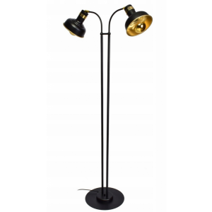 Milagro lampa podłogowa Margo 2xE27 czarno/złota 155cm MLP6214 - mlp6214.png