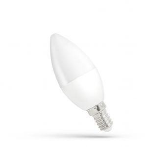Żarówka LED ŚWIECOWA E14 230V 1W 90lm 6000K ziemna biel  WOJ+14453 Spectrum Led - woj--14453,img1.jpg