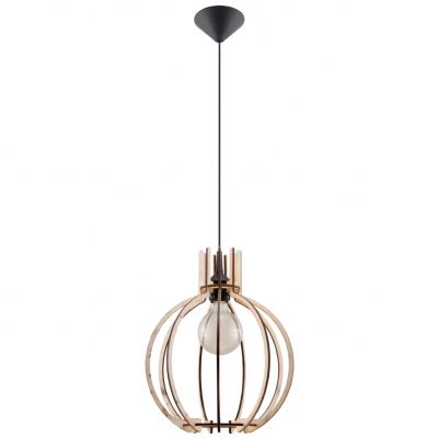Sollux Lampa wisząca ARANCIA naturalne drewno SL.0391 (SL.0391)