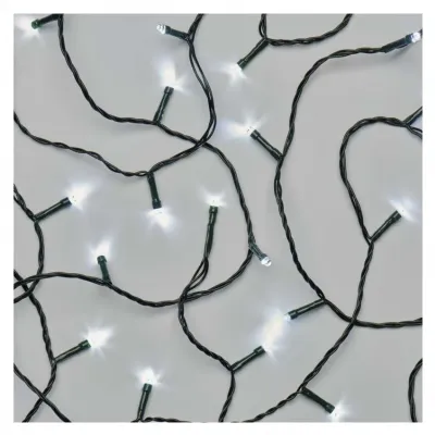 Lampki choinkowe Classic 80 LED 8m zimna biel IP44 8 programów timer EMOS (D4AC22)
