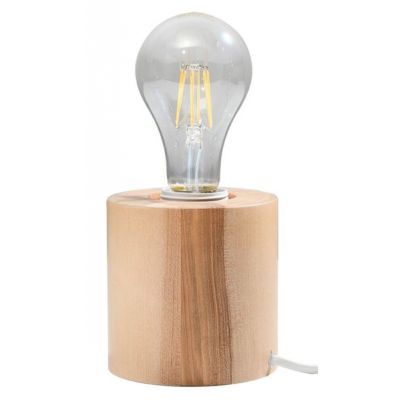 Sollux Lampa biurkowa SALGADO naturalne drewno SL.0674 (SL.0674)