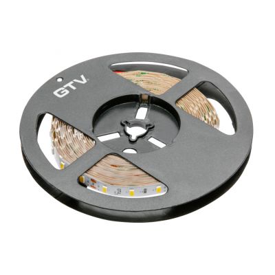 GTV TAŚMA FLASH 5630, 300 LED CIEPŁY BIAŁY, 80W BEZ ŻELU 10mm, ROLKA 5m LD-5630-300-20-CB (LD-5630-300-20-CB)