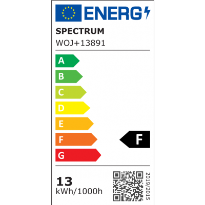 Żarówka LED GLS E27 13W 1300lm 6000K zimna biel  WOJ+13891 Spectrum Led (WOJ+13891)