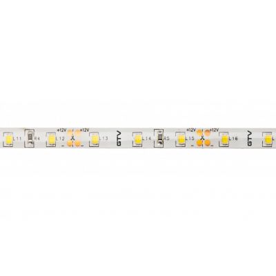 GTV TAŚMA FLASH 2835, 300 LED ZIMNY BIAŁY, 30W WODOODPORNA 8mm, ROLKA 5m LD-2835-300-65-ZB (LD-2835-300-65-ZB)