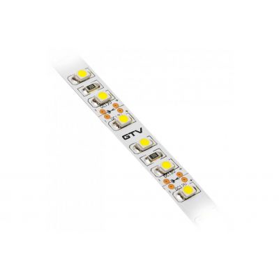 GTV TAŚMA FLASH 3528, 600 LED CIEPŁY BIAŁY, 48W BEZ ŻELU 8mm, ROLKA 5m LD-3528-600-20-CB (LD-3528-600-20-CB)
