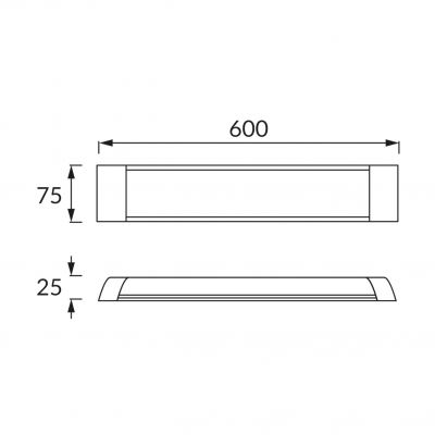 FLATER LED 20W 4000K IDEUS (03094)