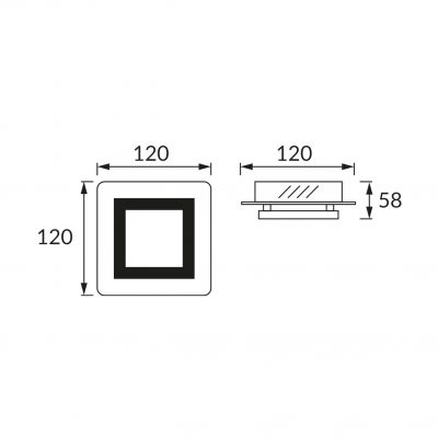 LIKYA LED-1 3000K IDEUS (03134)