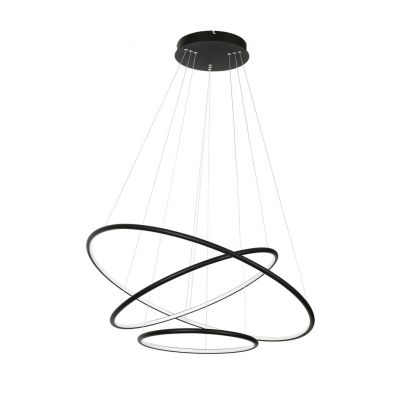 Milagro lampa wisząca LED Orion Black 99W 6930lm 3000K ML509 (ML509)