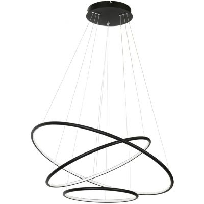 Milagro lampa wisząca LED Orion Black 99W 6930lm 3000K ML509 (ML509)