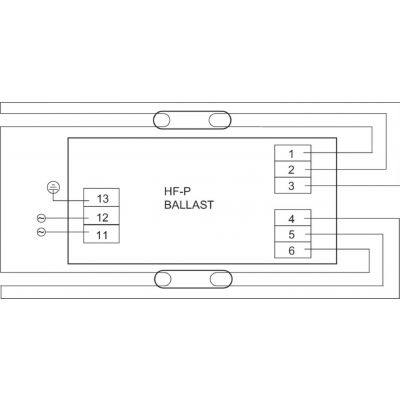Statecznik transformator elektroniczny 2x58W HF-P 258 PHILIPS (913713031966)